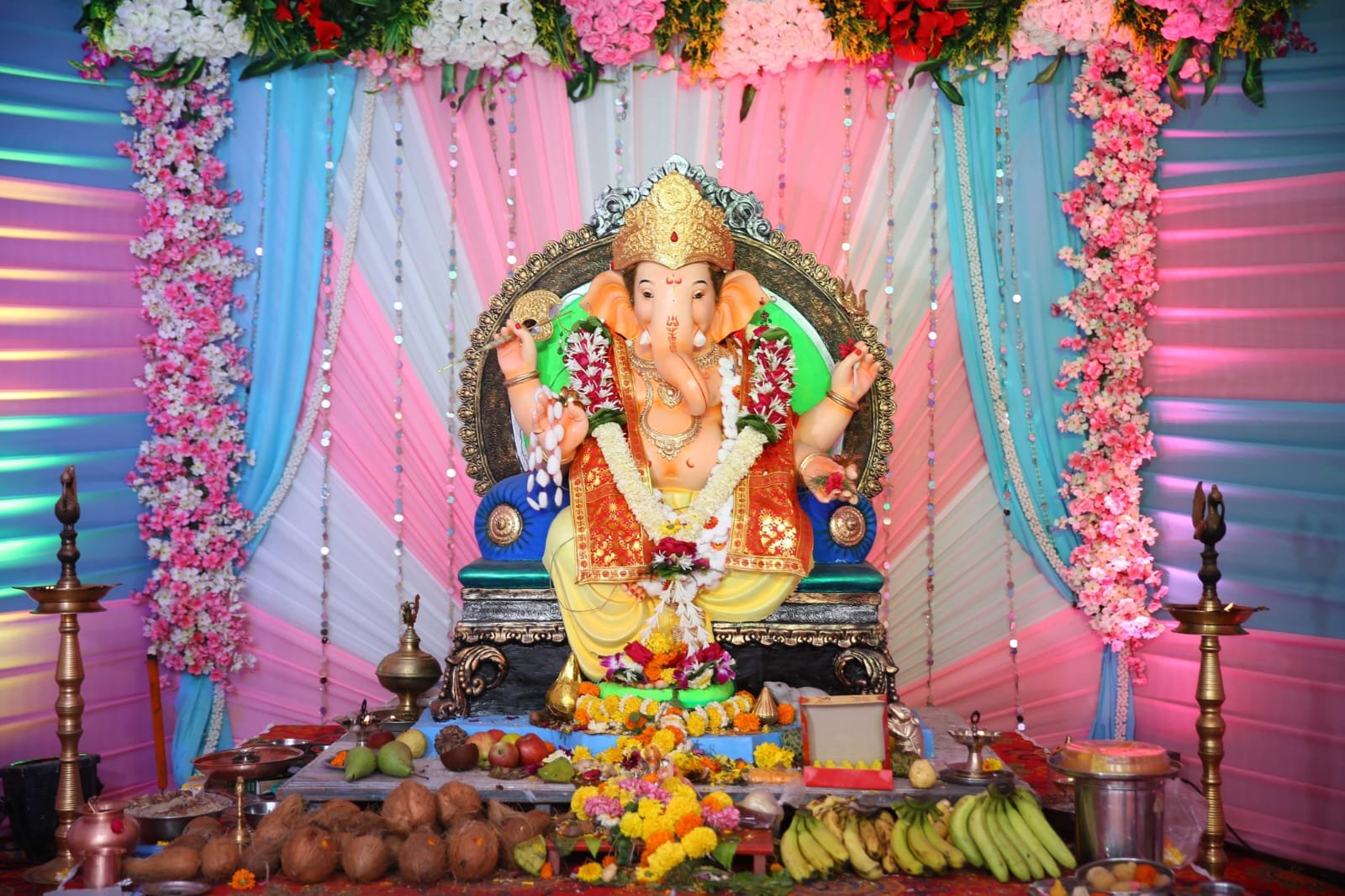 Shree Ganesh idol of Liberty Garden Ganeshotsav 2026